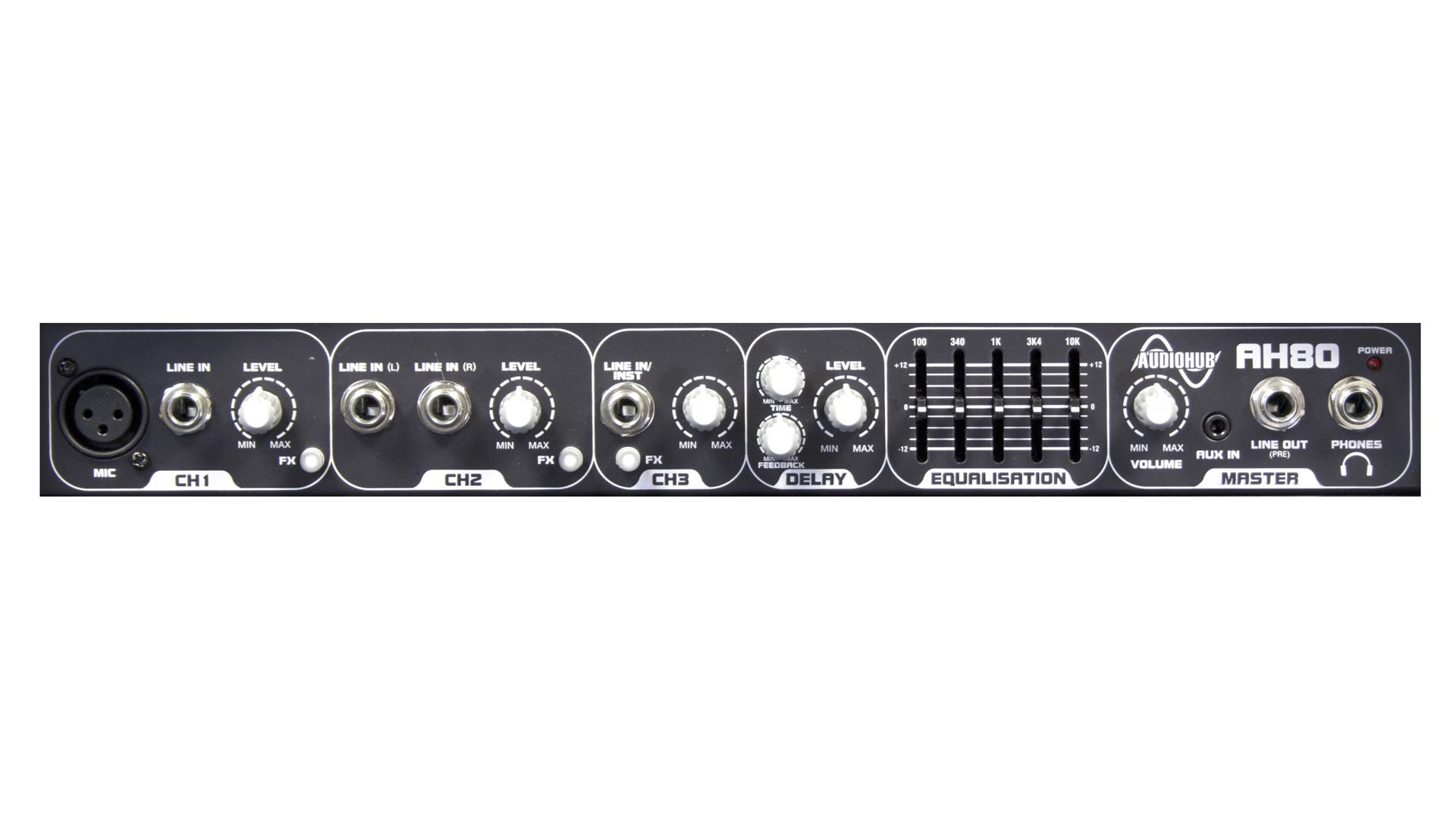 AH80 Universalverstärker 80 W