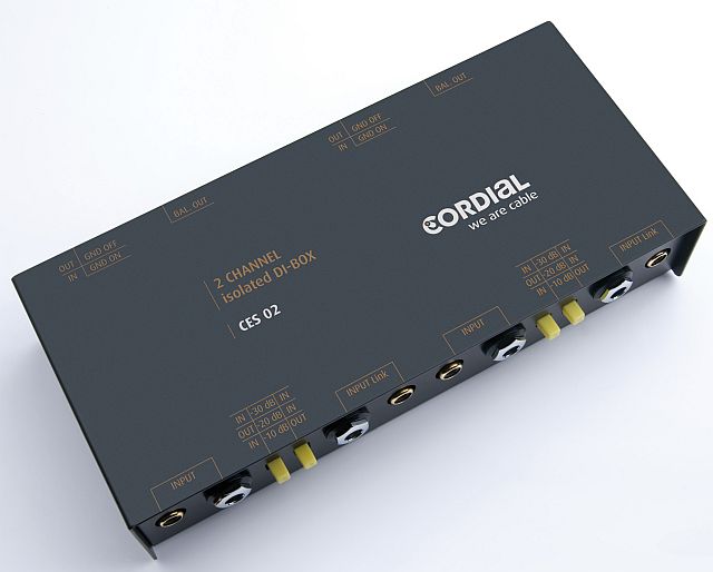 CES 02 DI-Box Klinke/RCA