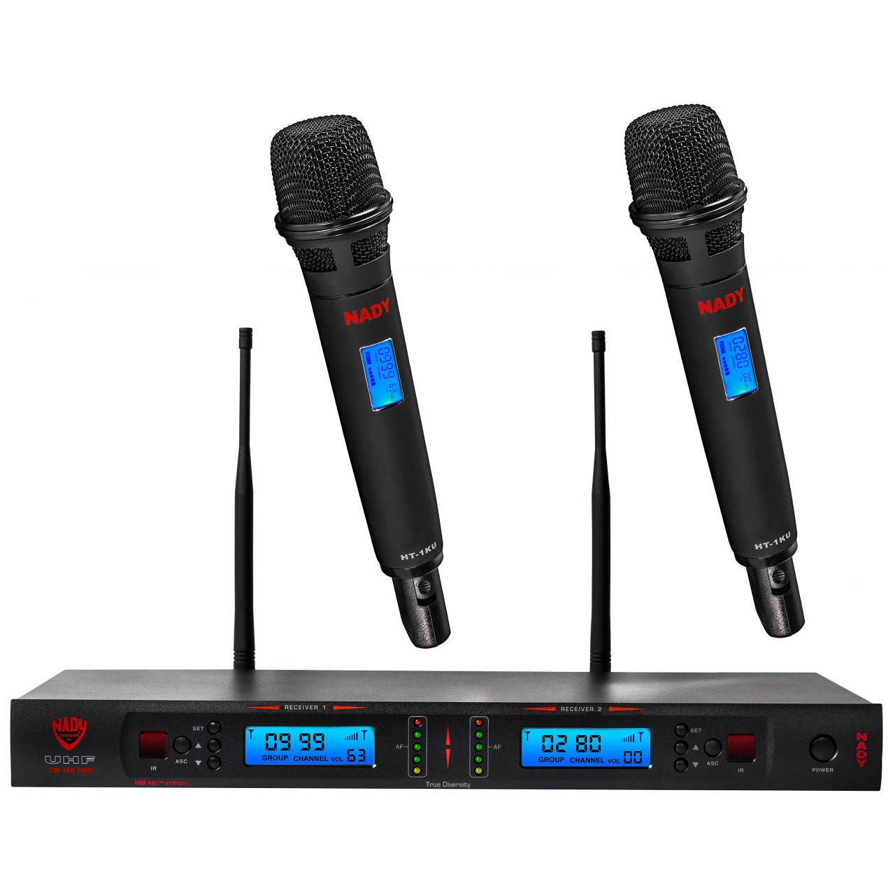 2W-1KU HT Dual Mikrofon-System