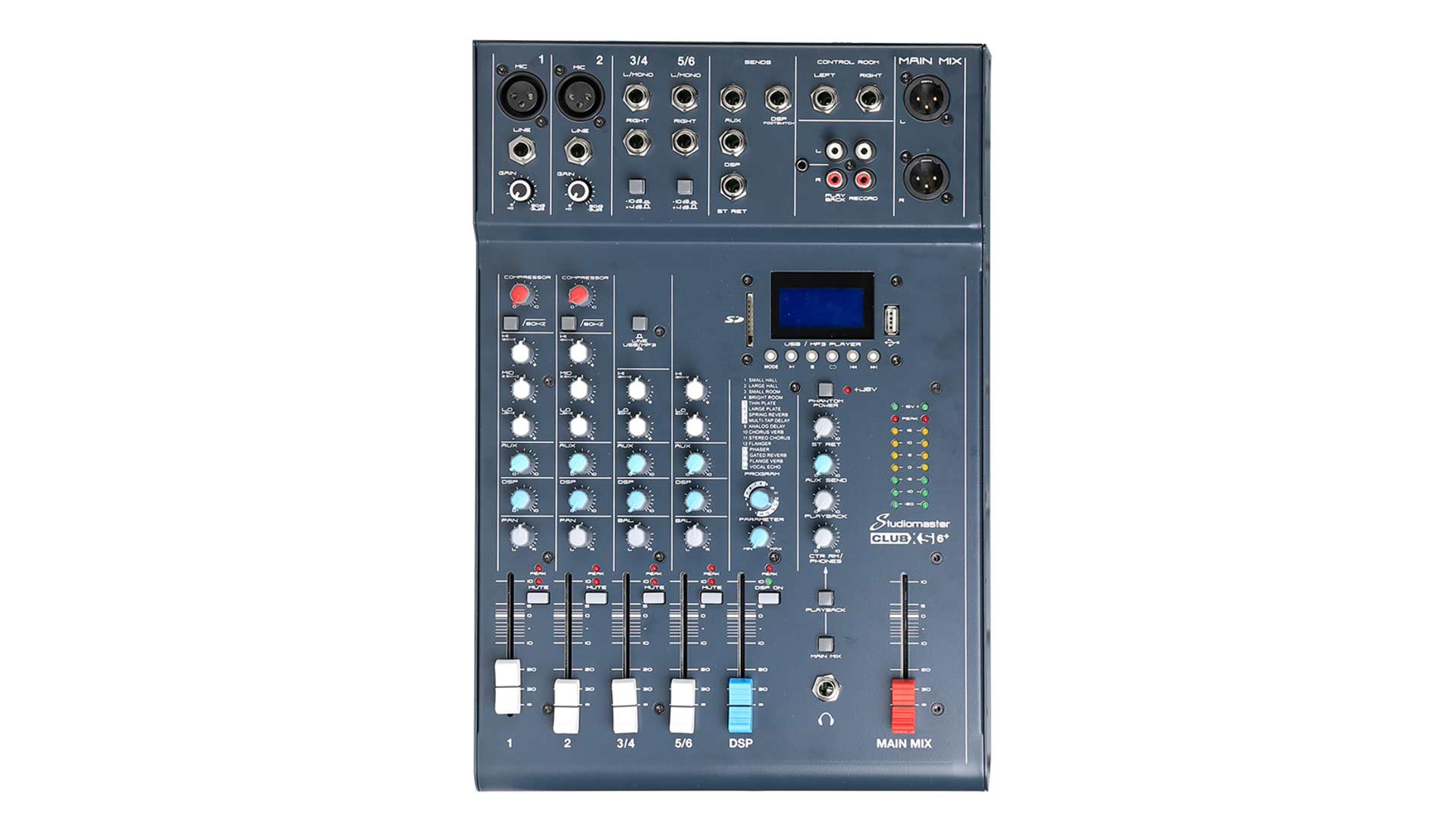 Club XS6+ 6-Kanal Mischpult