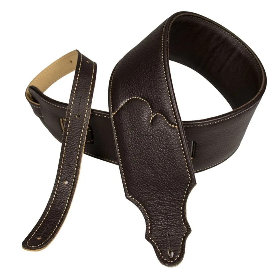 10B-CHN Ledergurt Padded Choco