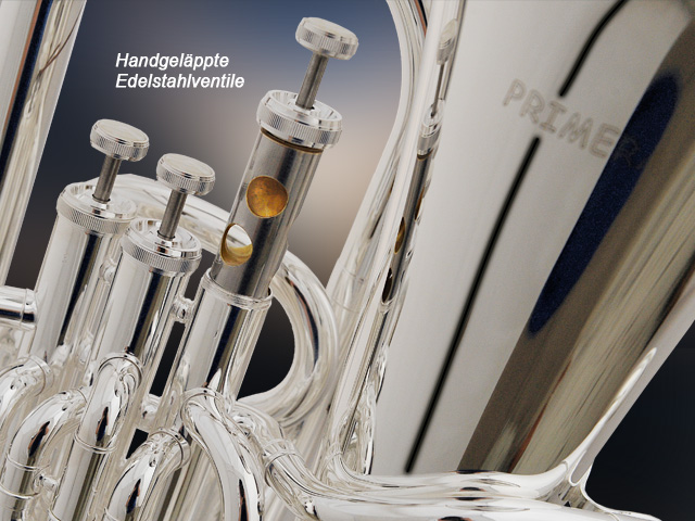 B-Euphonium 3&1 versilbert