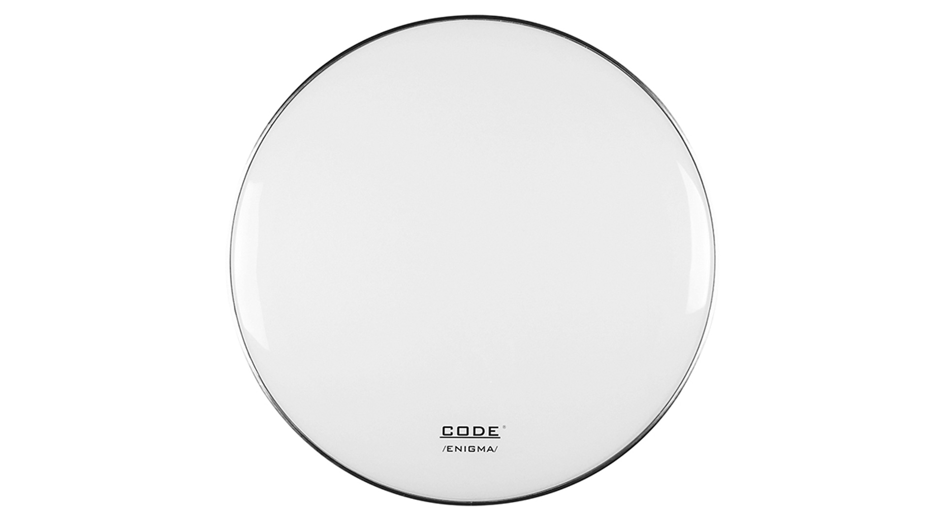 Enigma 22'' Bassdrumfell White