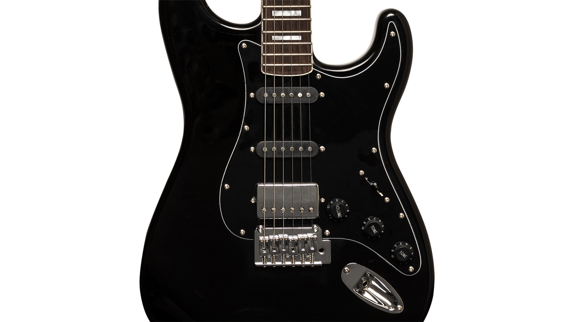 SES-60BLK E-Gitarre Black