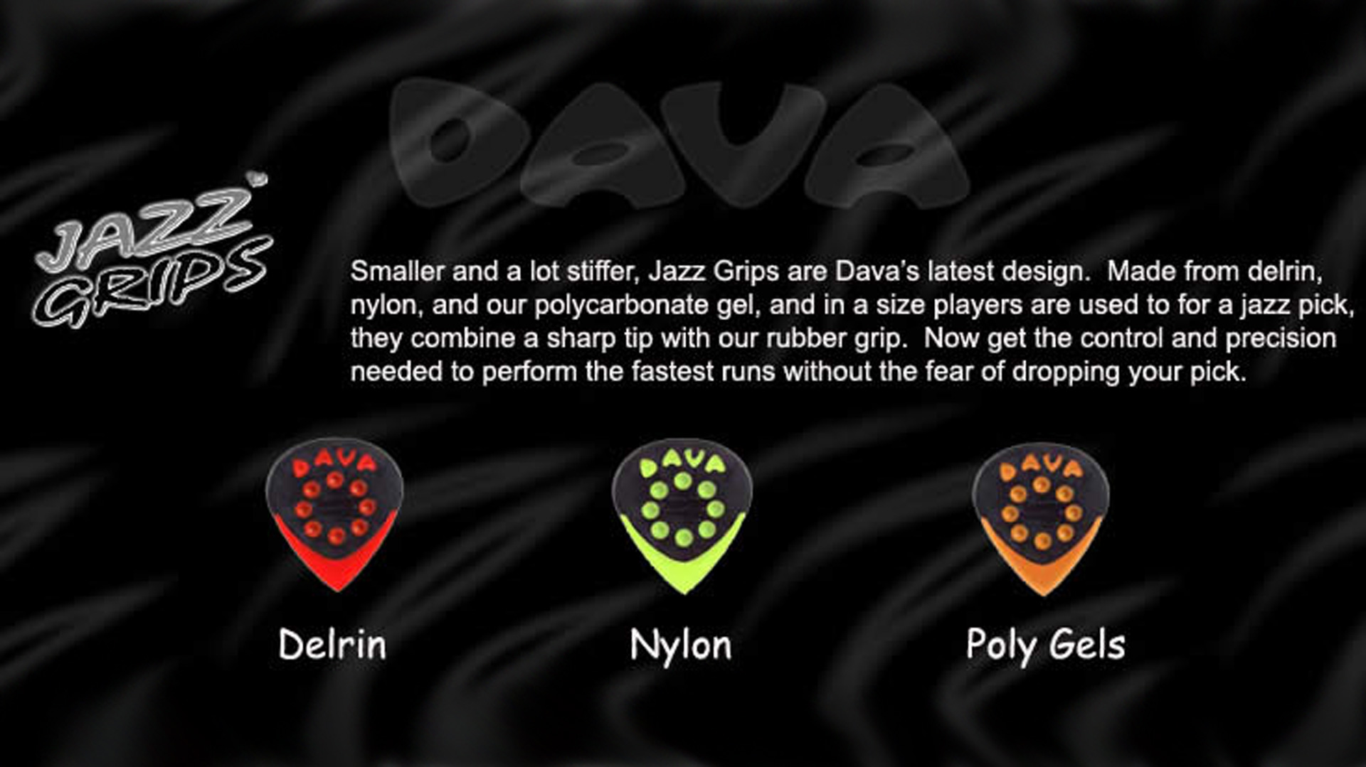 Control Pick Jazz Grips Nylon