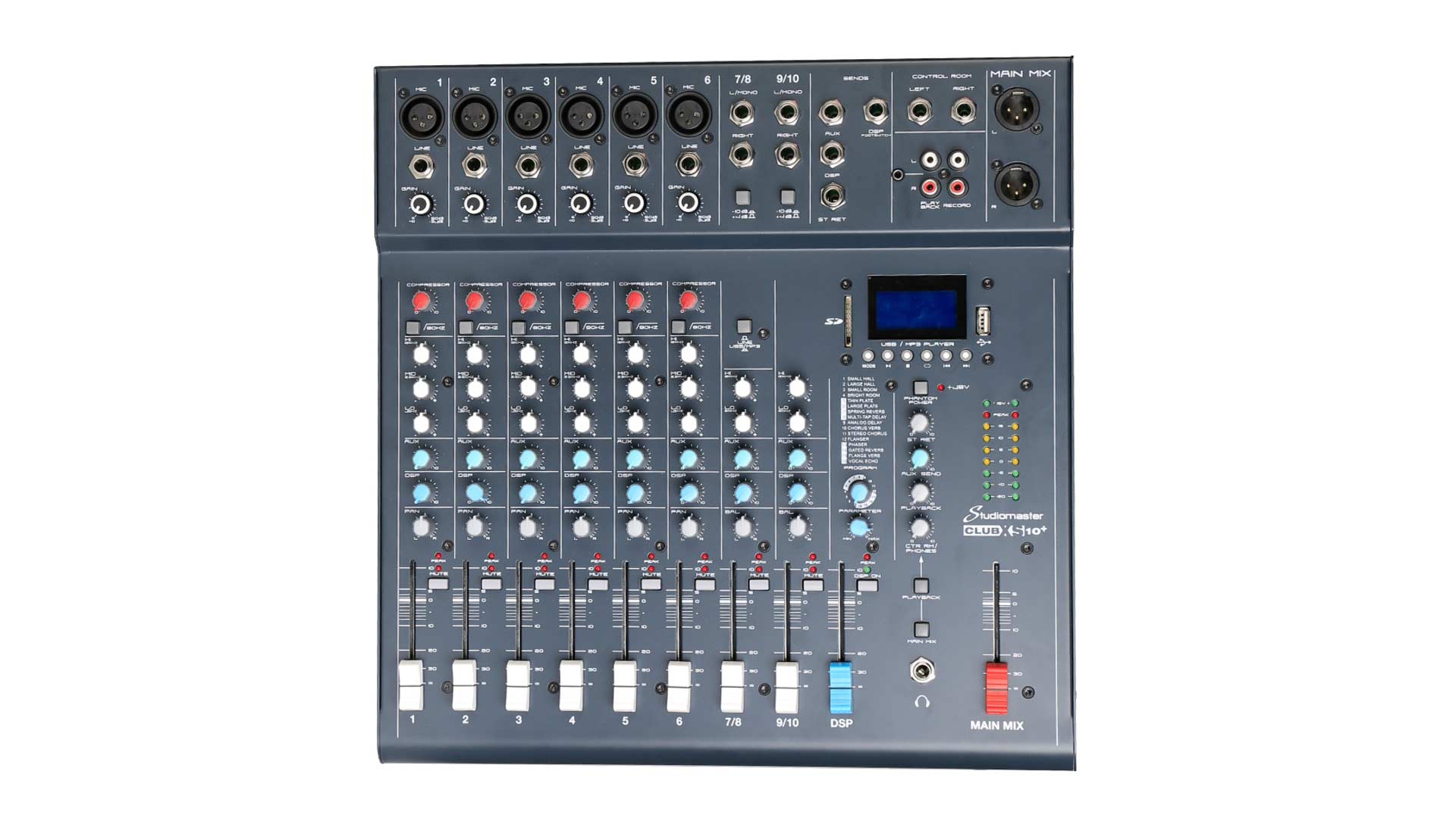 Club XS10+ 10-Kanal Mischpult