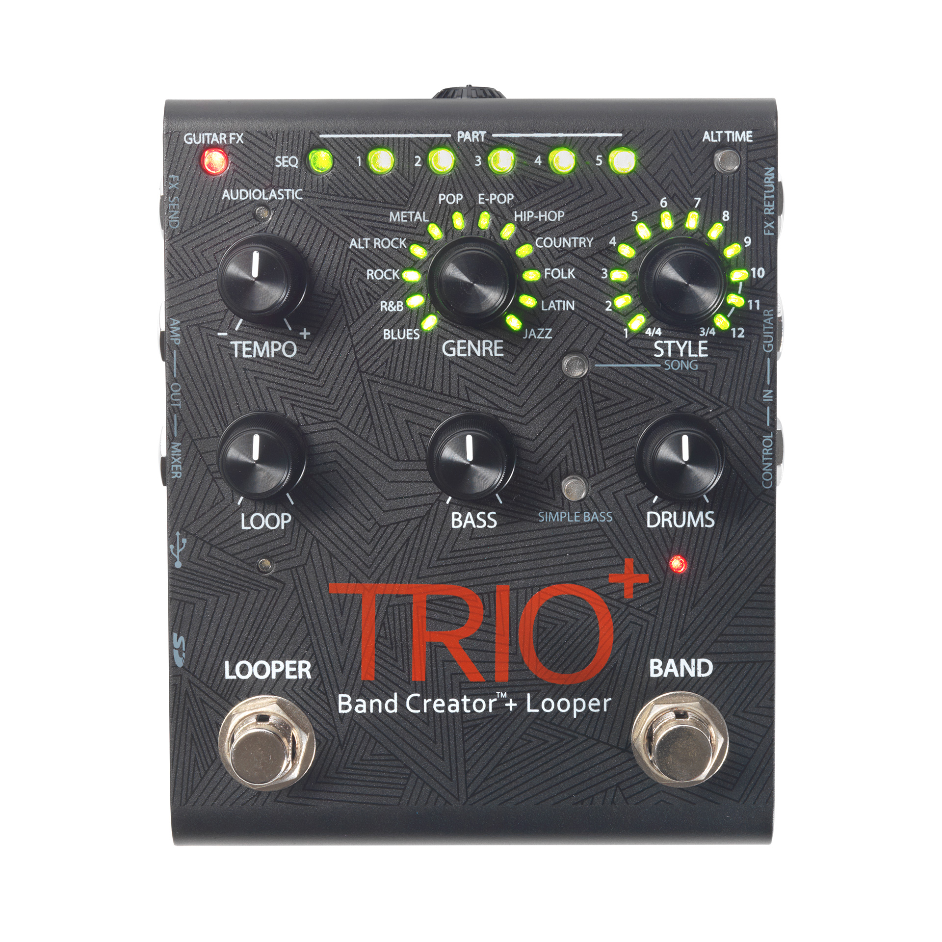 Trio+ Band Creator mit Looper