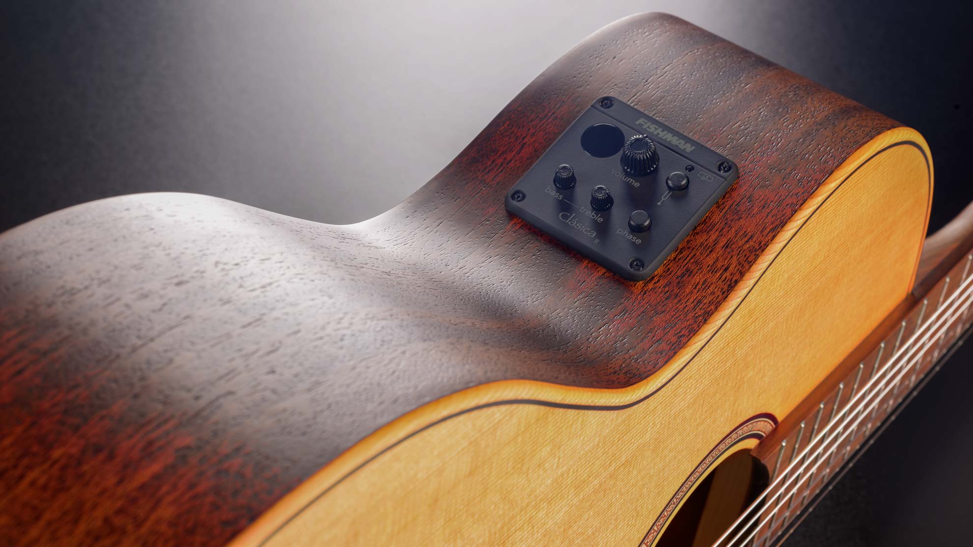 OC170CE Konzertgitarre, Cut+PU