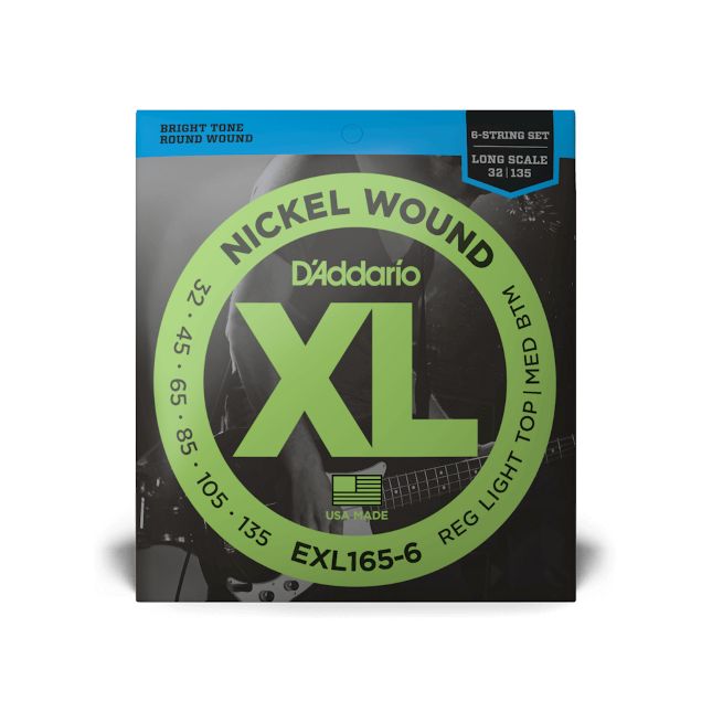 EXL165-6 E-Bass Saitensatz