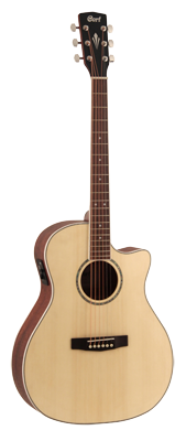 GA-MEDX Westerngitarre Natural