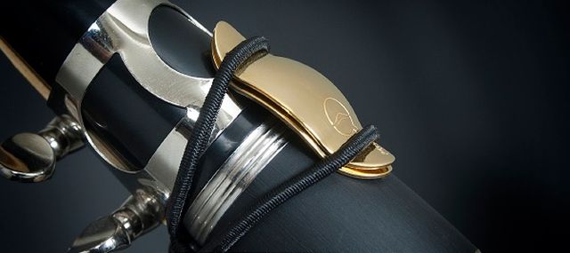 Klangbrücke SS goldplated 41mm