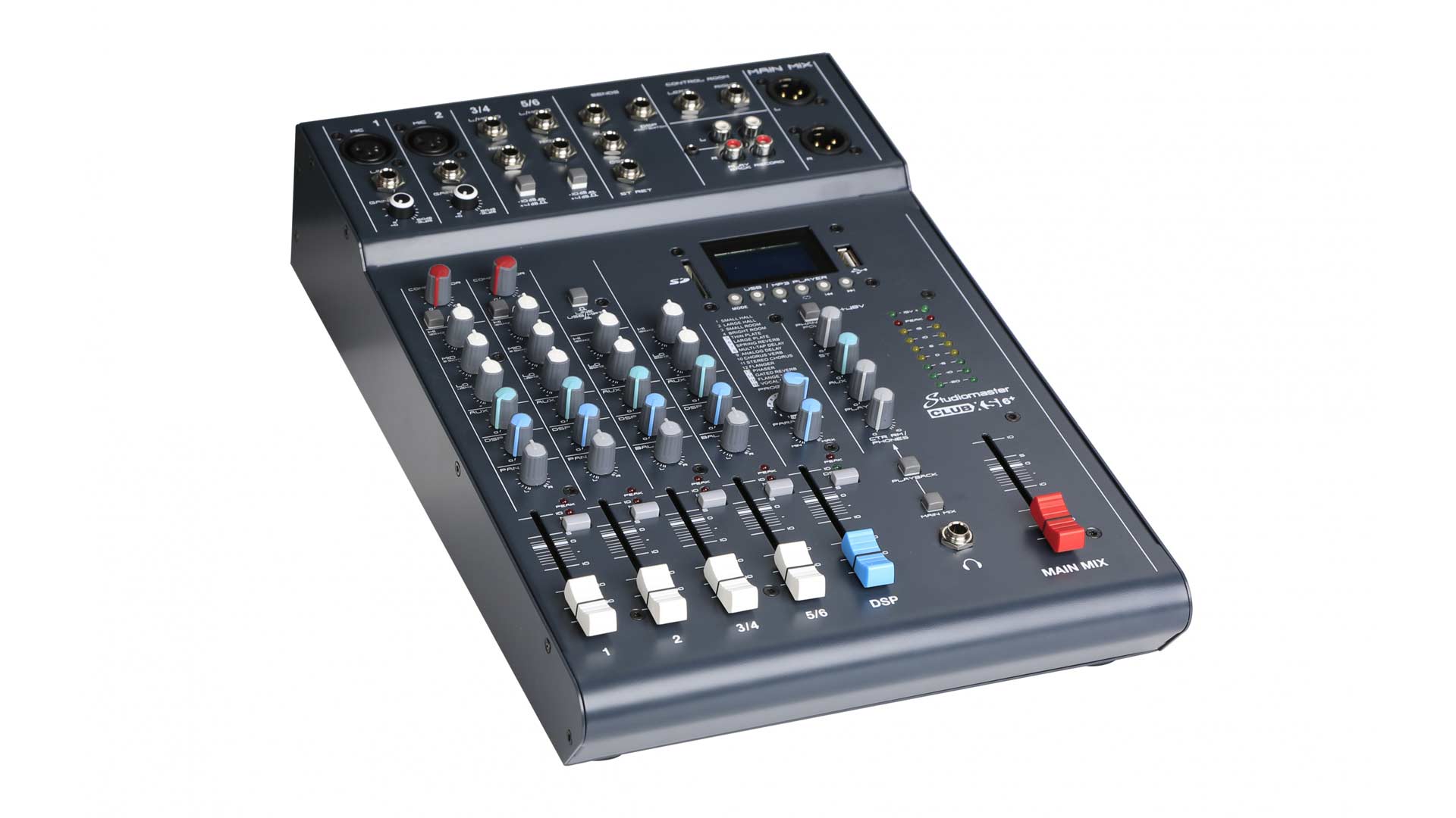Club XS6+ 6-Kanal Mischpult