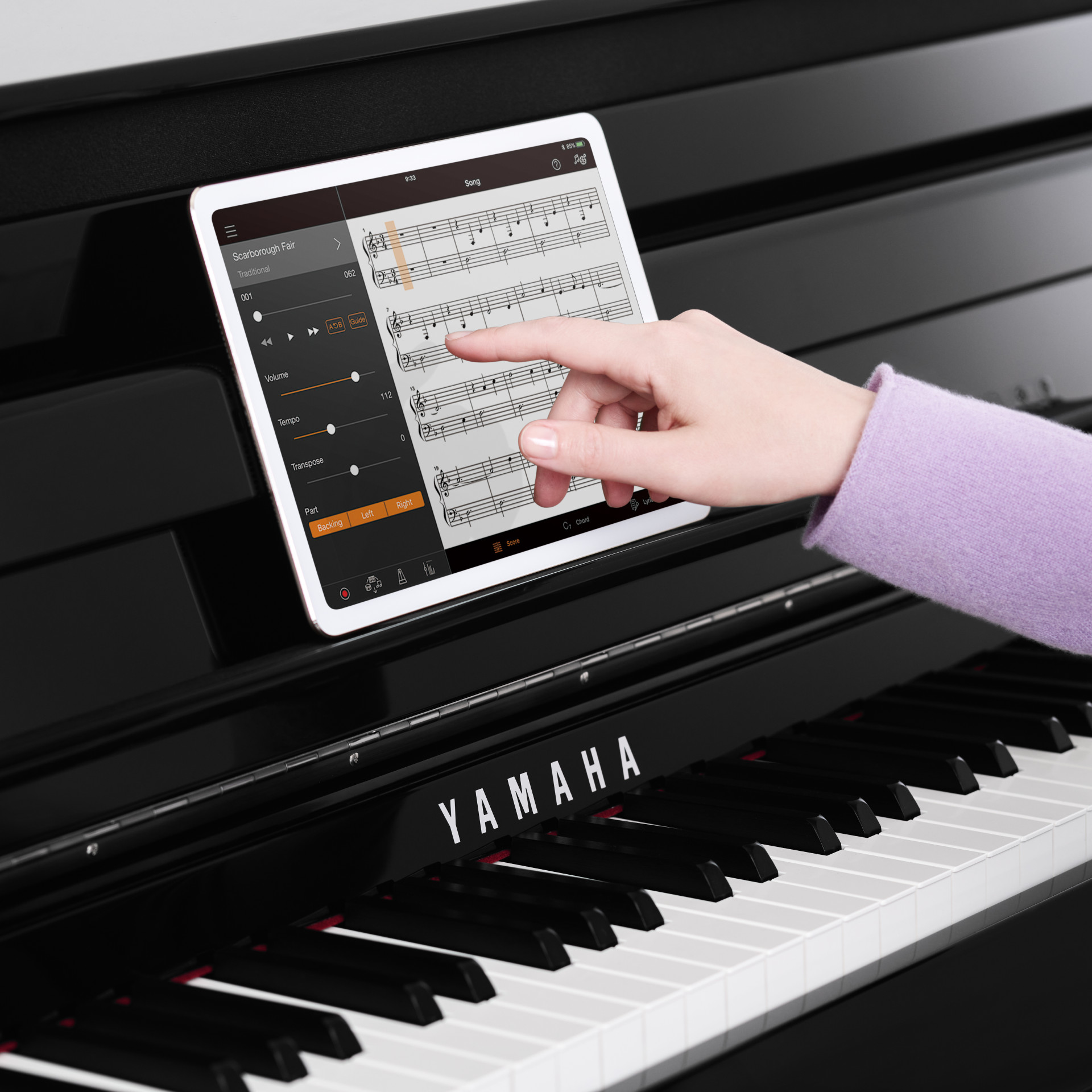 CLP-885B CLAVINOVA Black