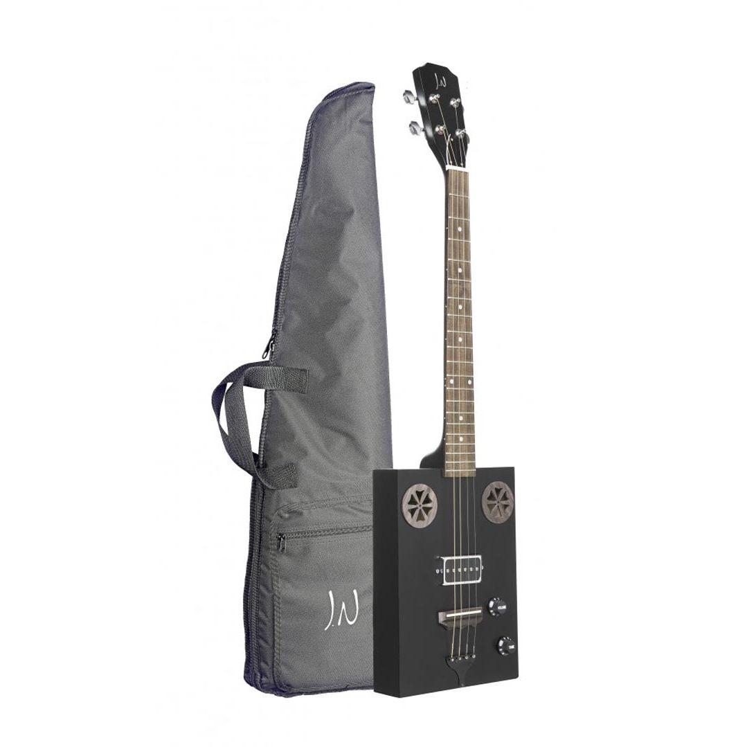 Cigar Box Guitar + Tonabnehmer
