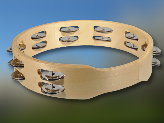 Schellenkranz 25 cm, Holz