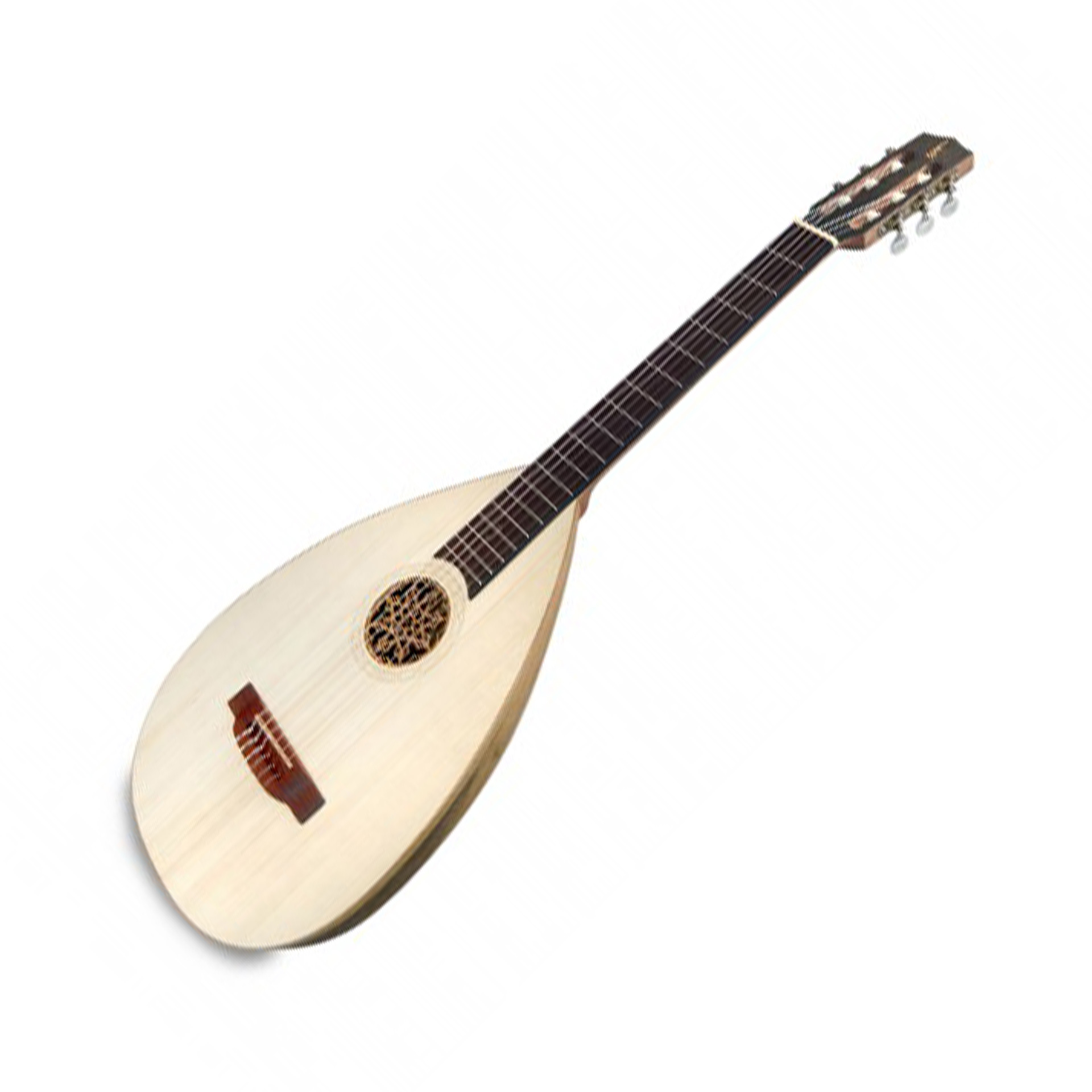 Gitarrenlaute Walnuss