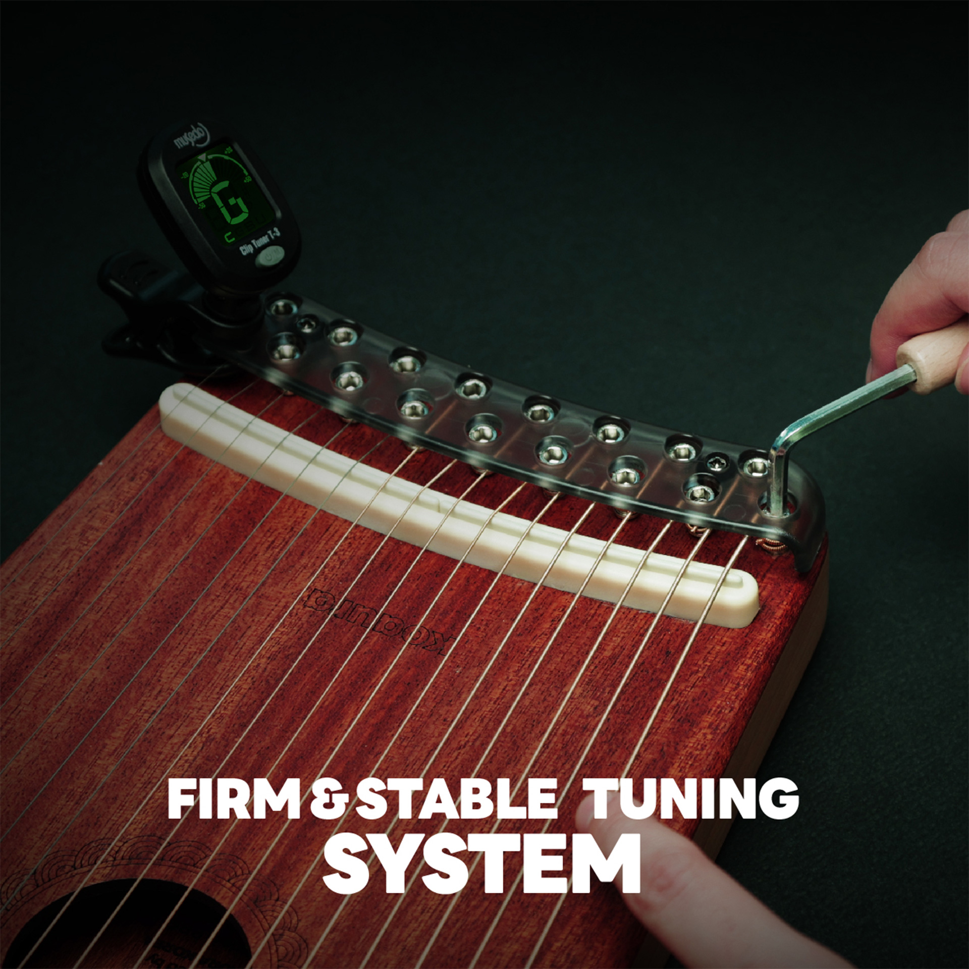 Hanago M28 Handleier Mahagoni