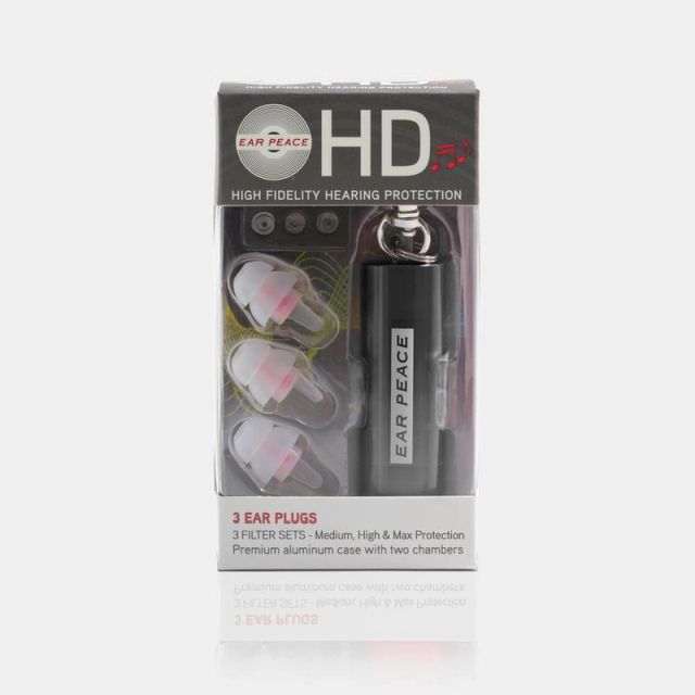 Earpeace HD Gehörschutz BLACK