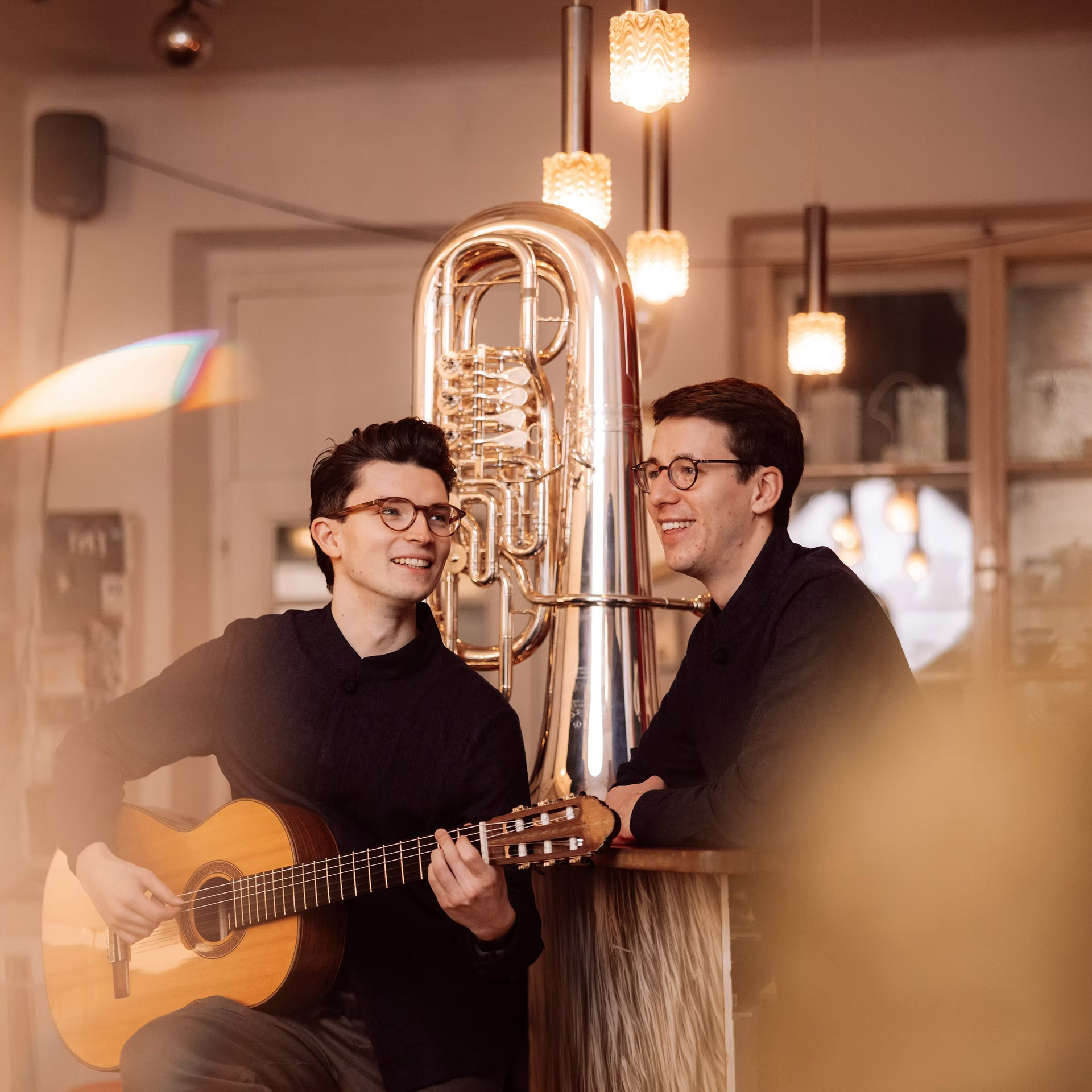 Duo Spielwerk live im Musikhaus Beck