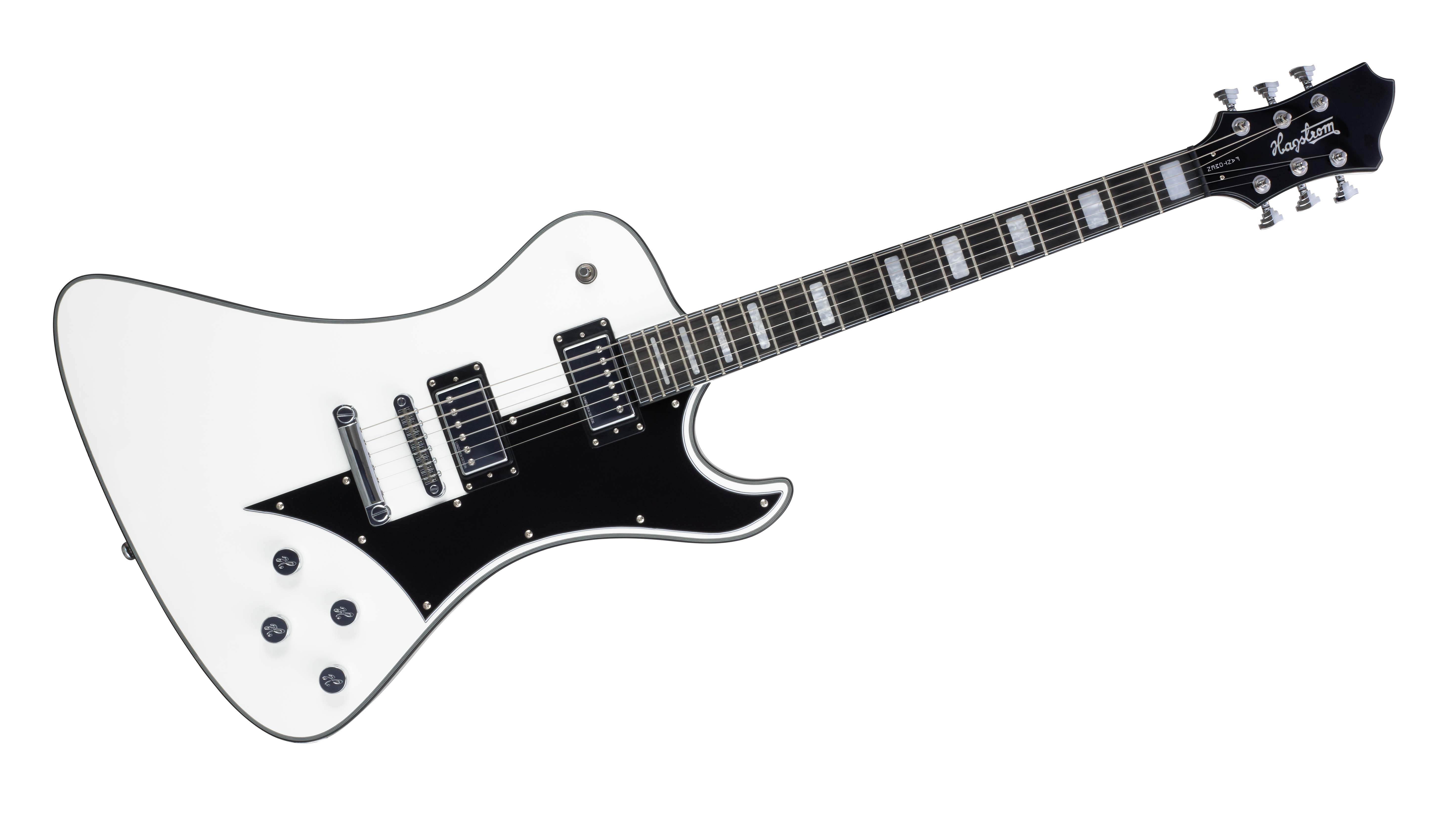 Fantomen White Gloss E-Gitarre