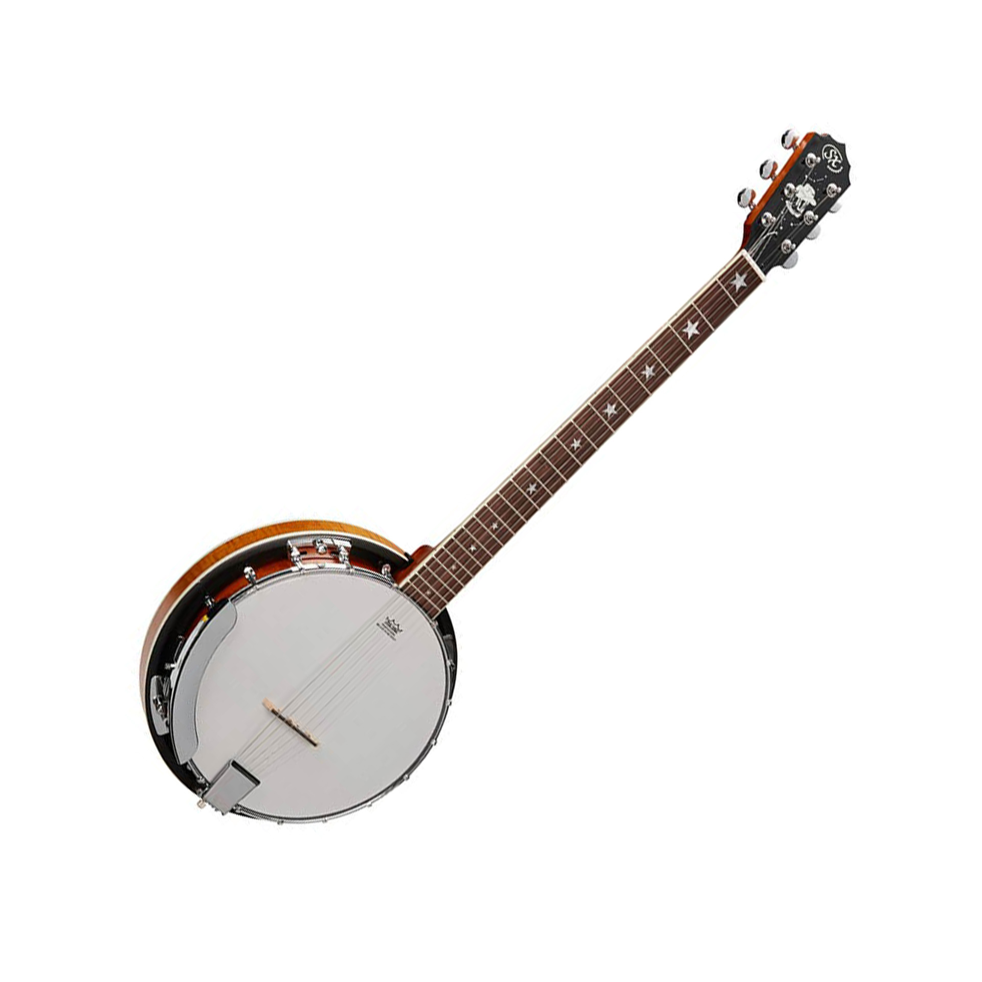 BJ406 Guitar Banjo Natural S.