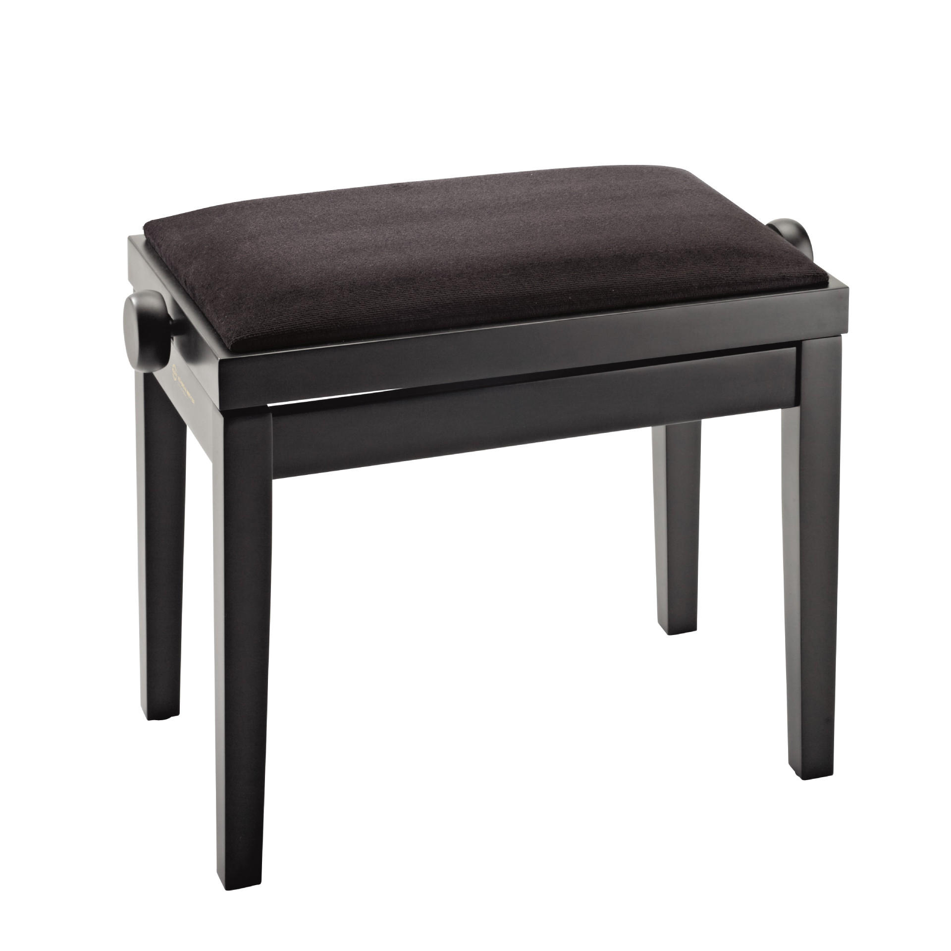 13900 Klavierbank schwarz matt