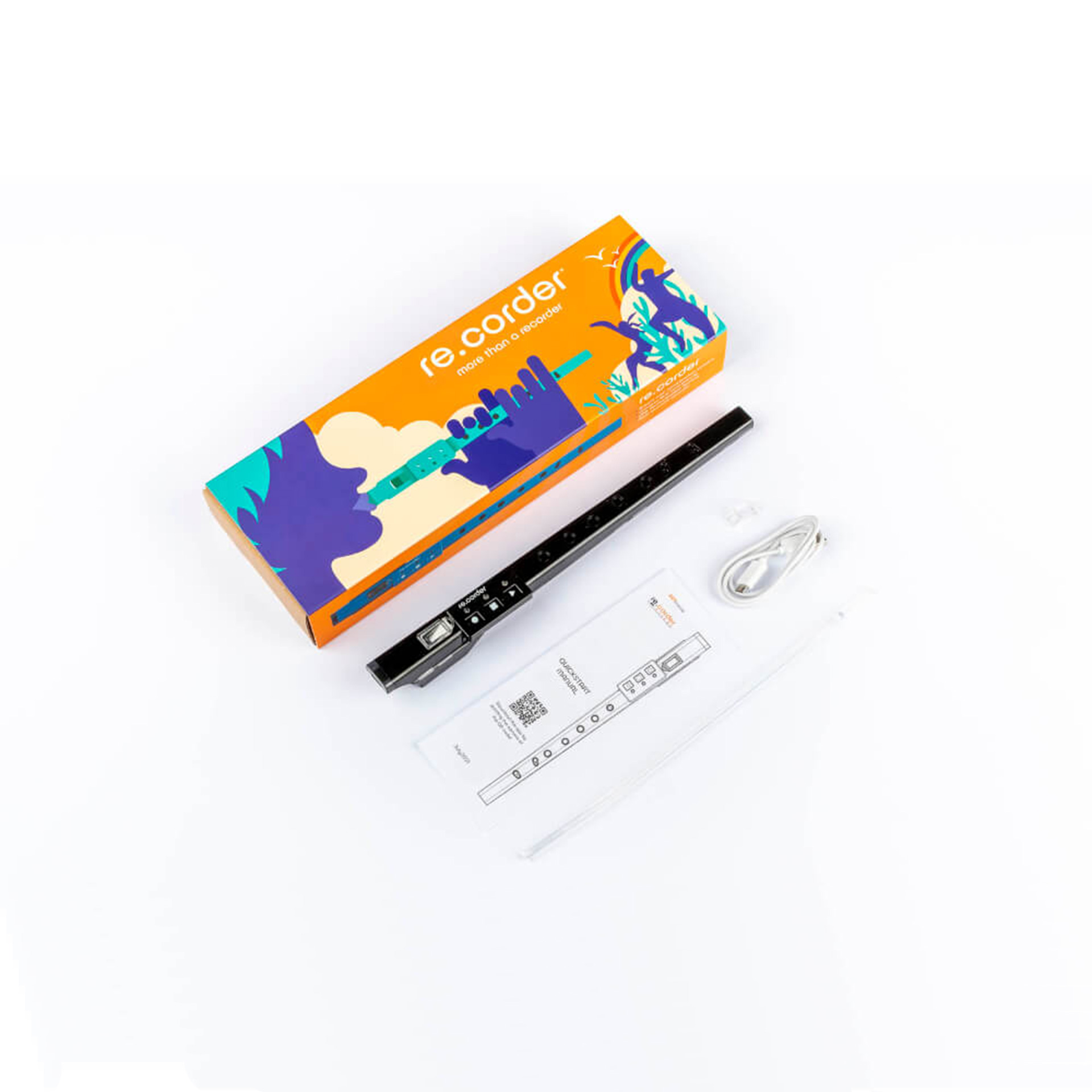 re.corder E-Blasinstrument BLK
