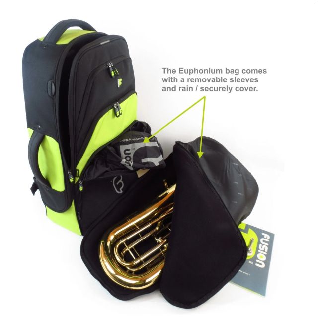 PB-13-L Euphonium Black/Lime