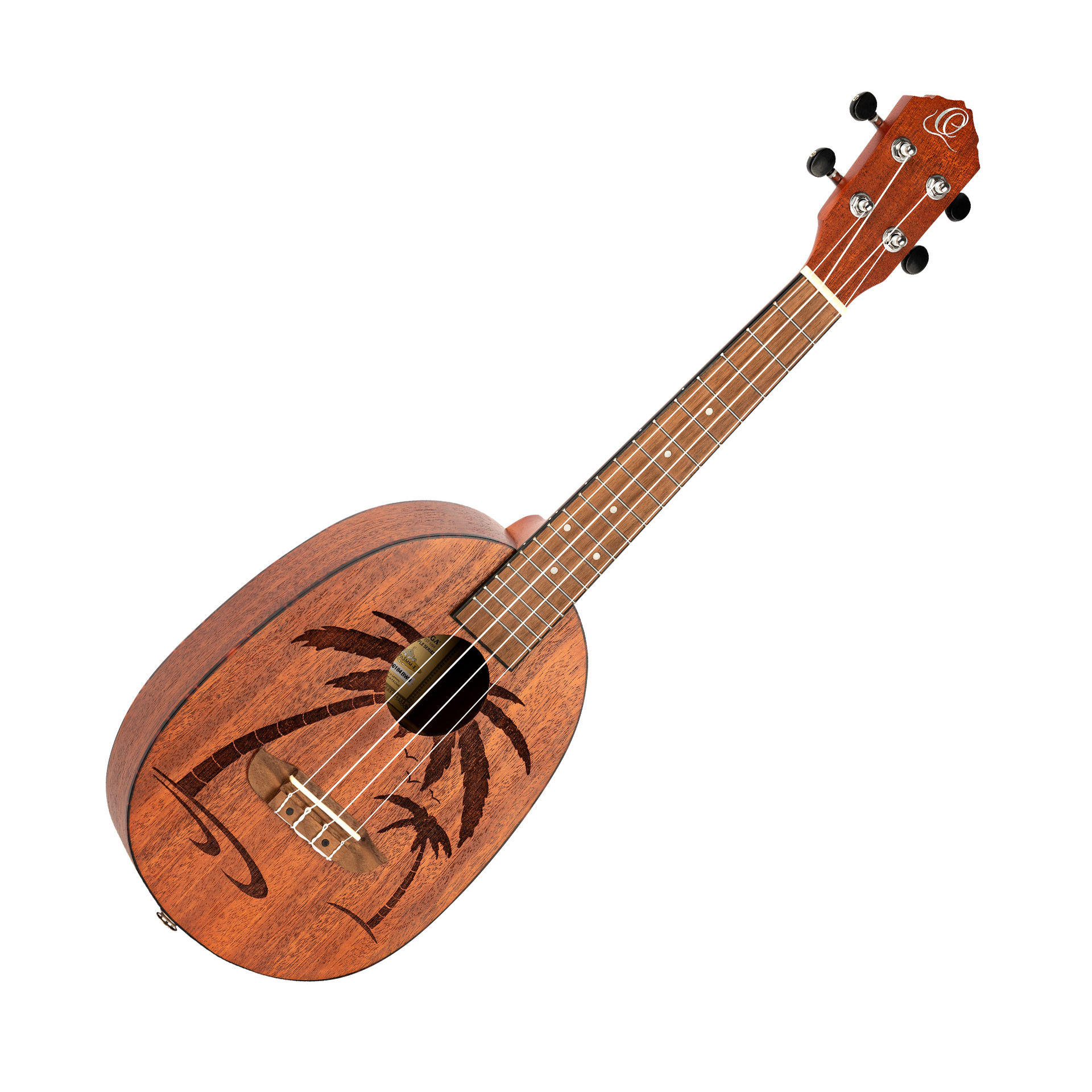 Ukulele Pineapple, Mahagoni