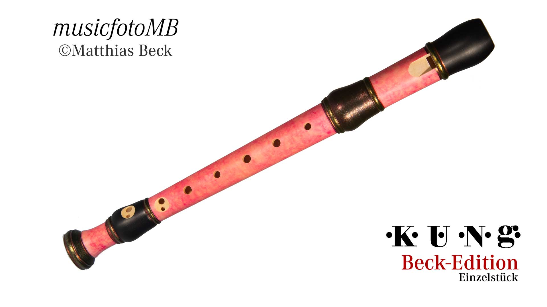 Lady in Pink Sopranblockflöte