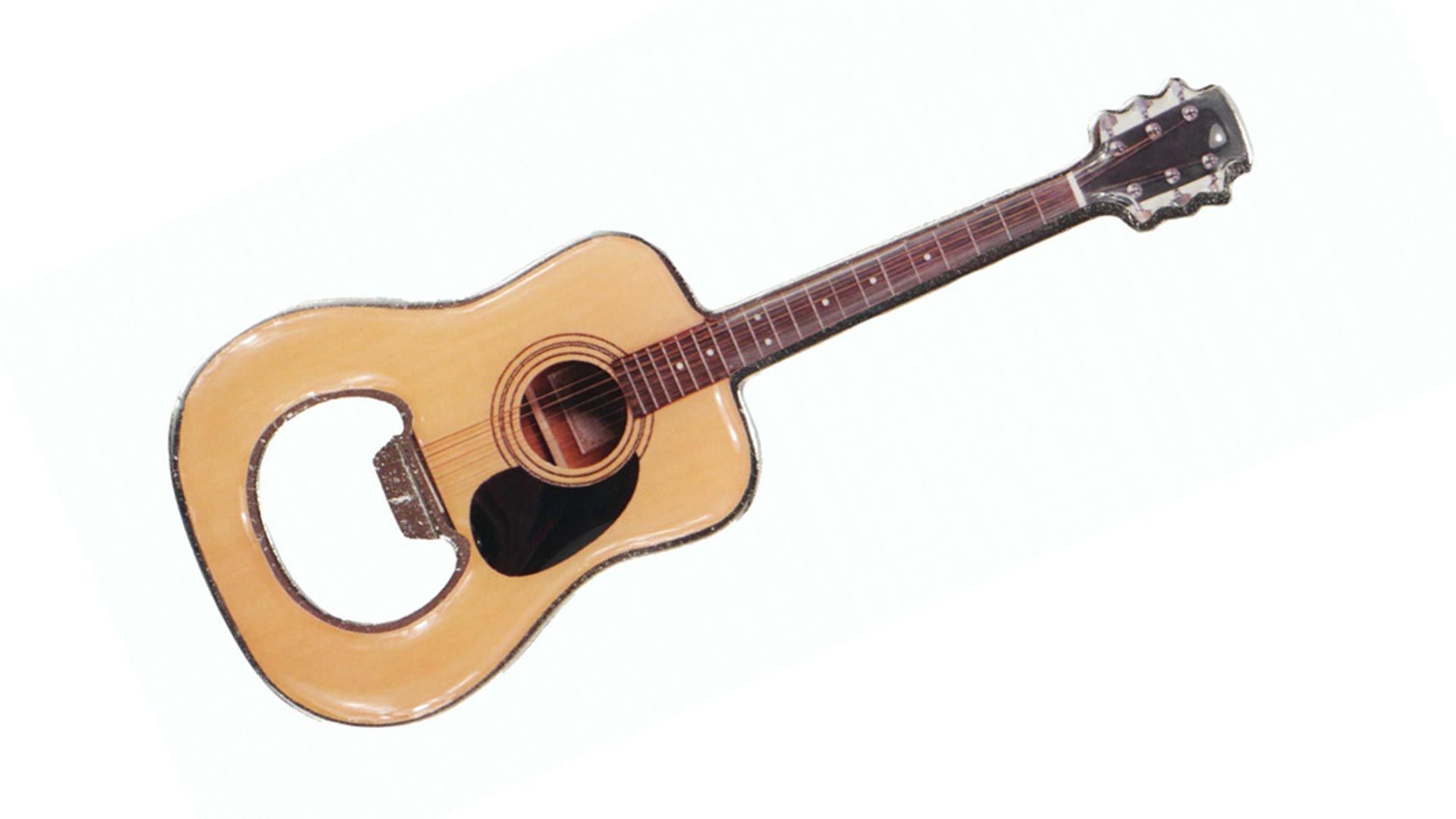Flaschenöffner Gitarre magnet.