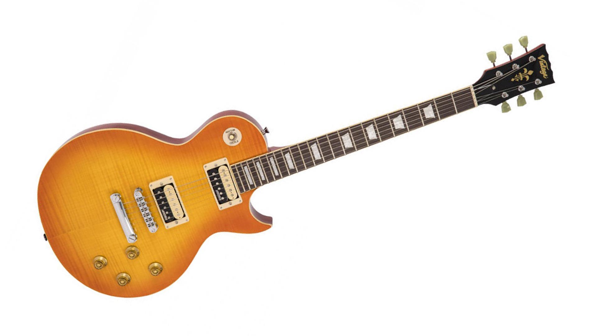 V100THB Flamed Honeyburst