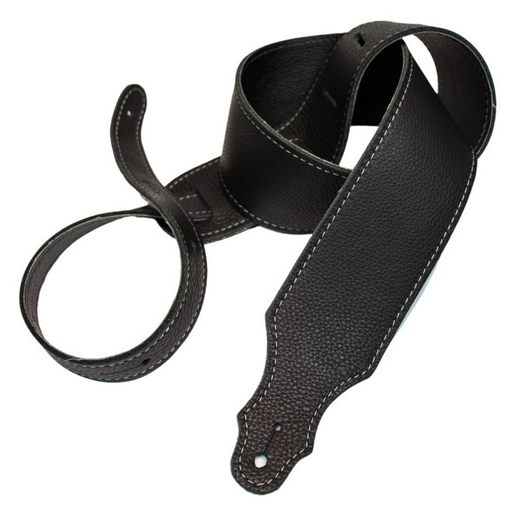 4B-BK-S Ledergurt Schwarz 2,5'