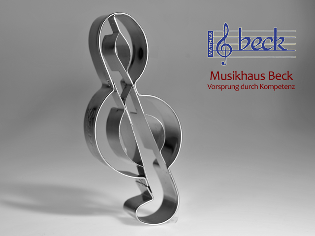 Ausstechform Notenschlüssel