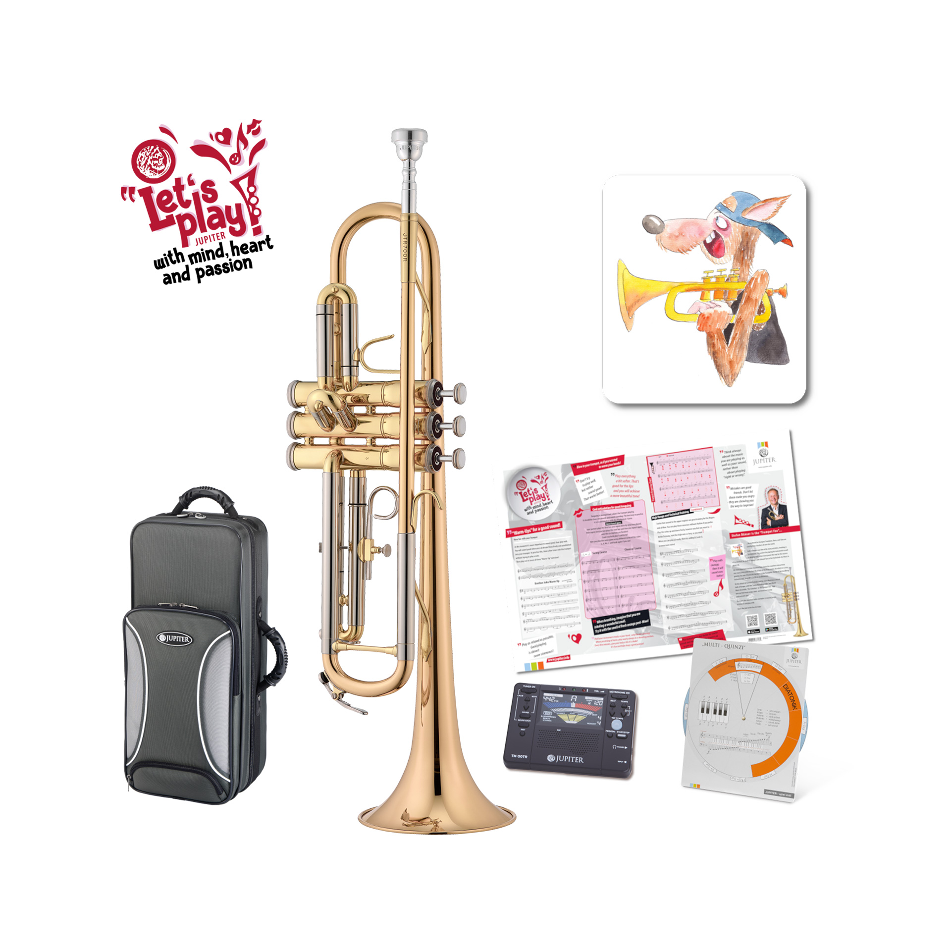 JTR700RQ B-Trompete Set