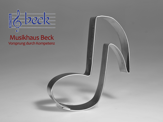 Ausstechform Achtel Note