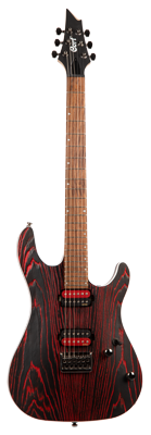 KX300EBG Etched Black Red