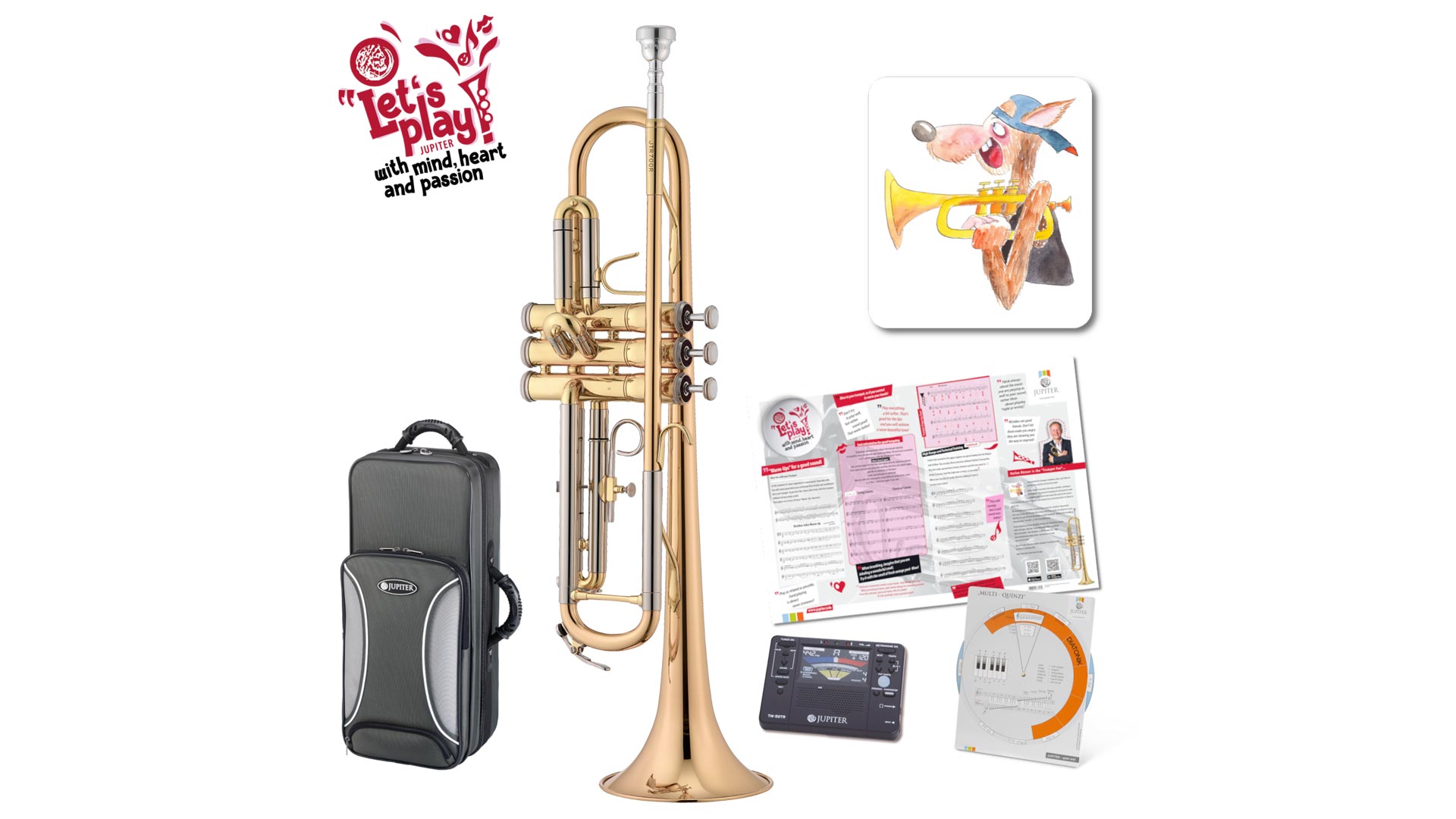 JTR700RQ B-Trompete Set