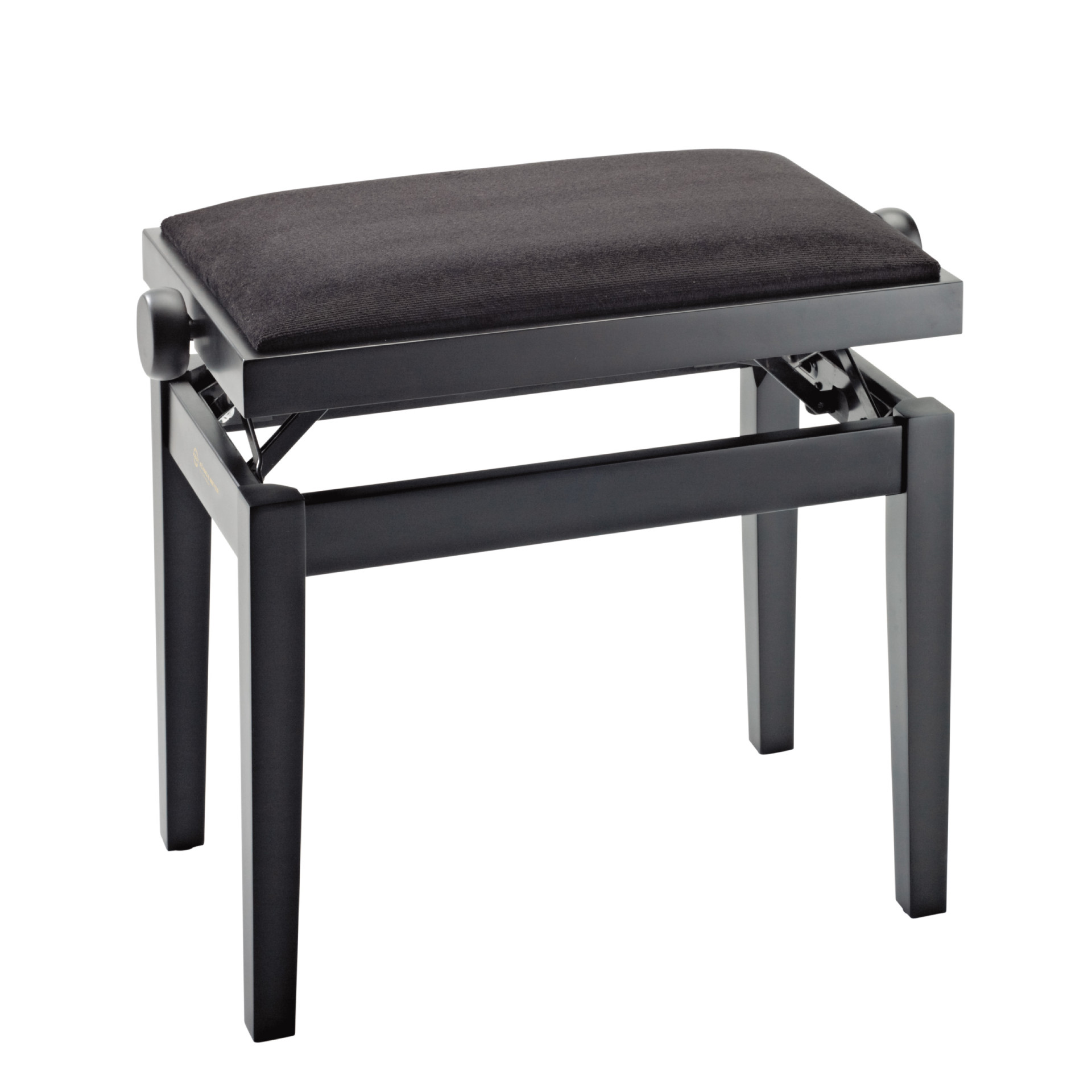 13900 Klavierbank schwarz matt