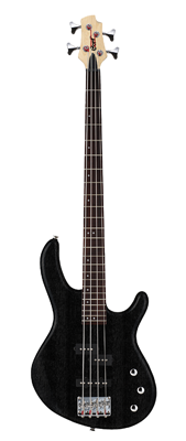 Action PJ Bass Open Pore Black