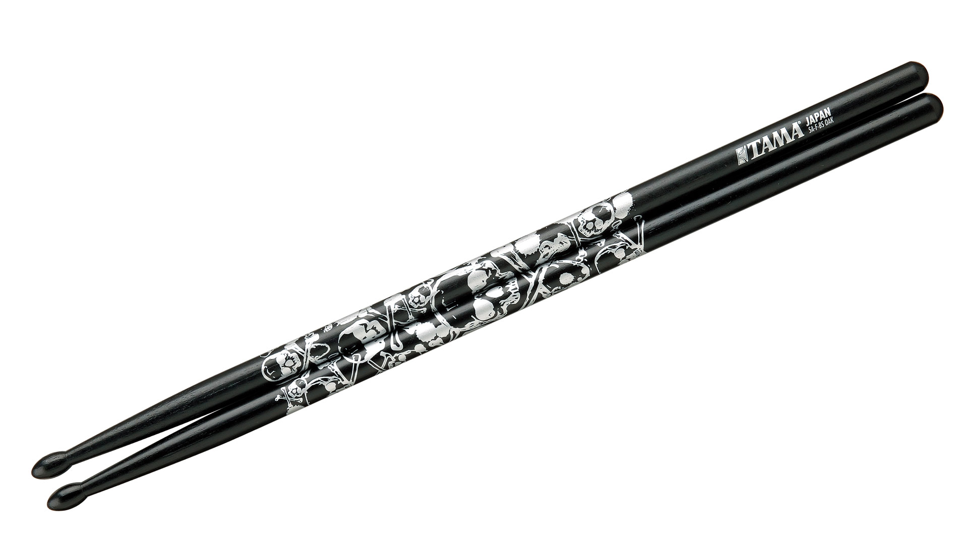 5A Sticks Black Skull Pattern