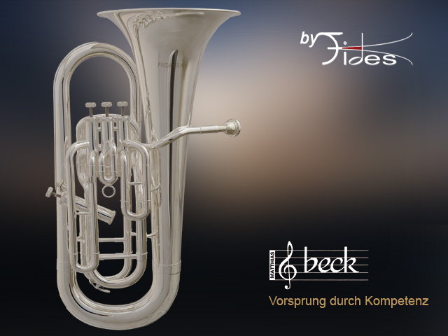 B-Euphonium 3&1 versilbert