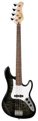GB24JJ2TB E-Bass Trans Black