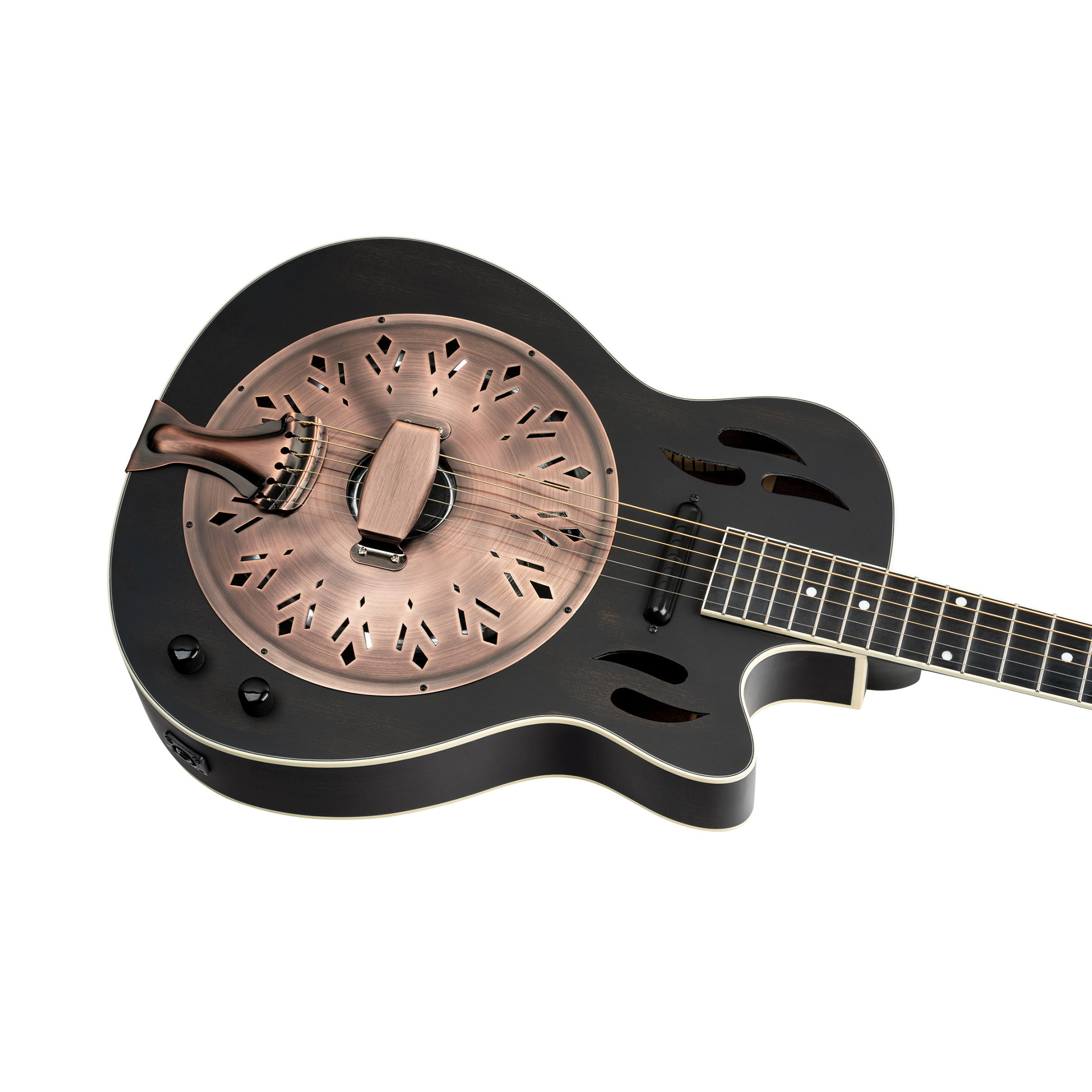 RRG40CE-DBK Resonator Gitarre