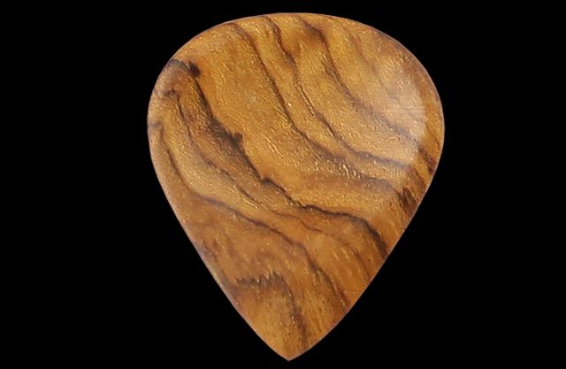 Holz- Plektrum Zebrawood Std.