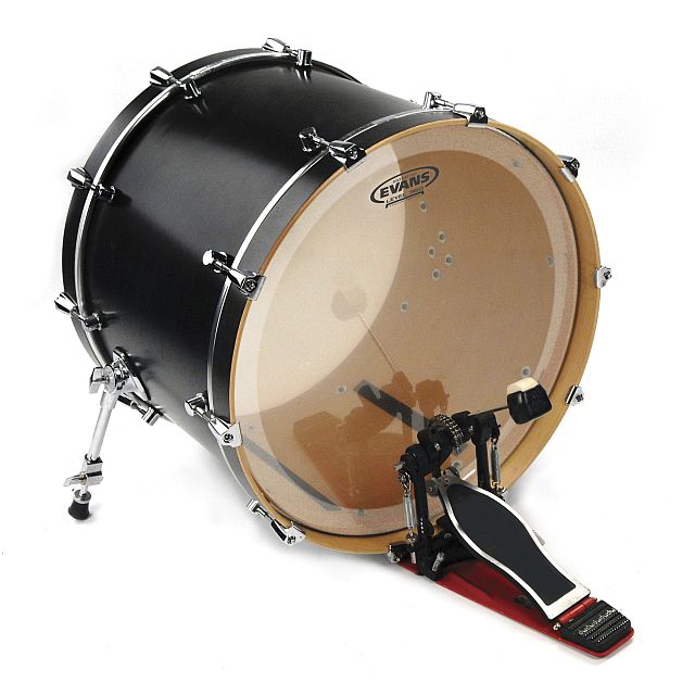 EQ3 20'' clear, Bassdrum-Fell