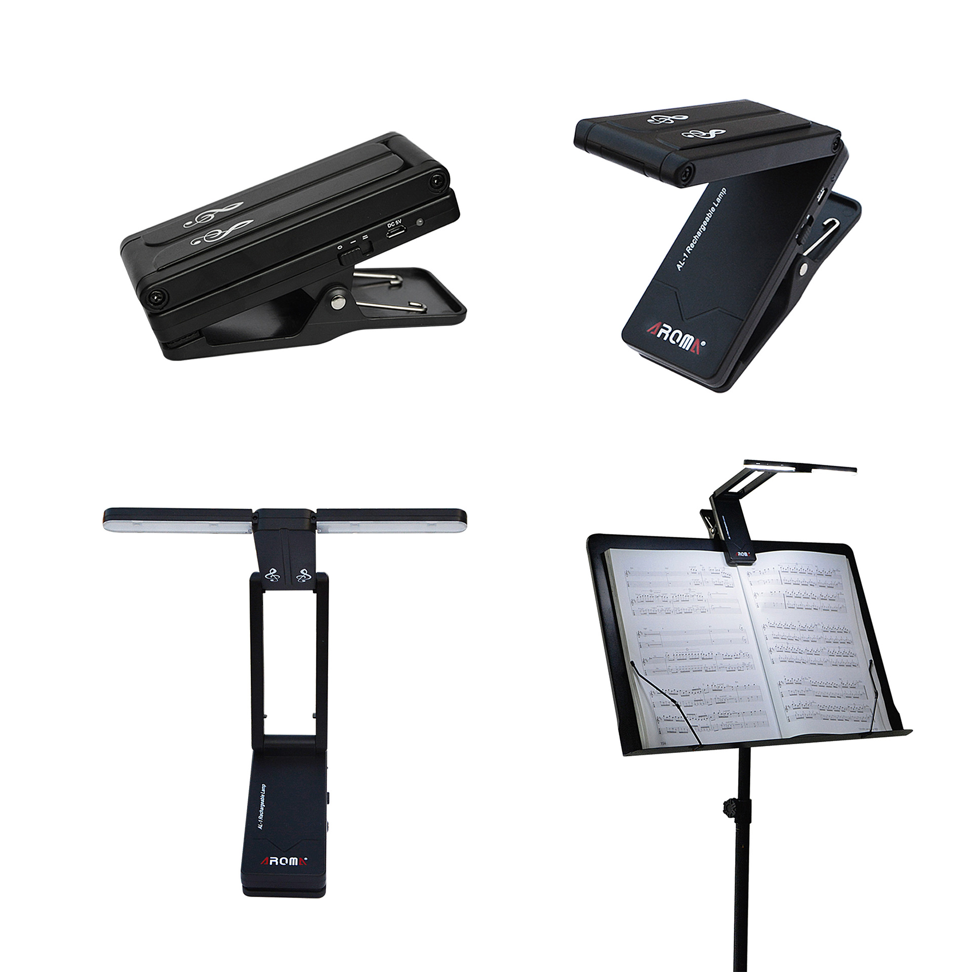 AL-1 Notenpultlampe mit Akku