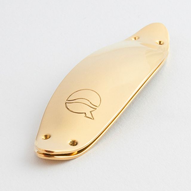 Klangbrücke SS goldplated 76mm