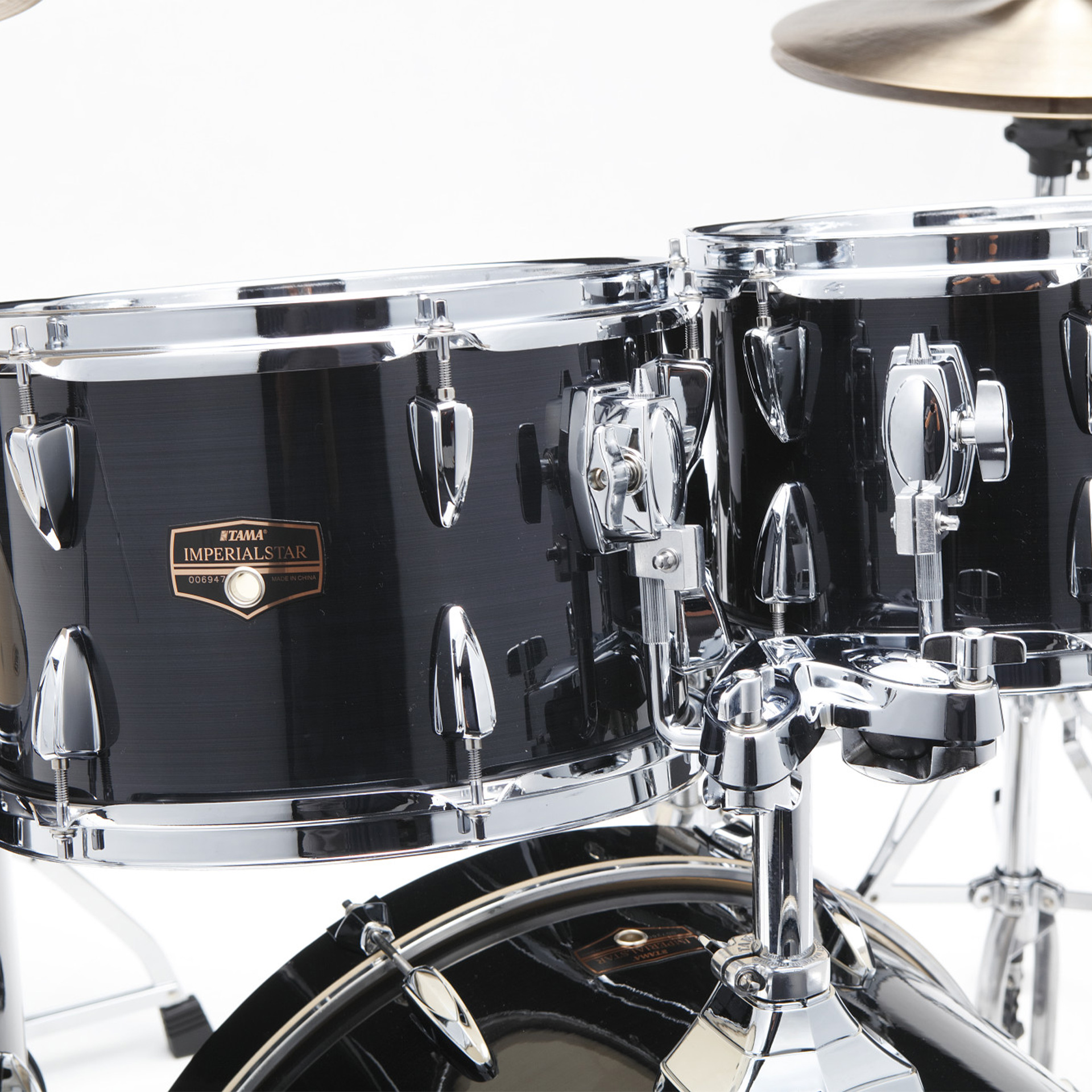 Imperialstar Drumset Black