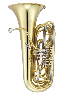 Bb Tuba JTU1140 lackiert, 4